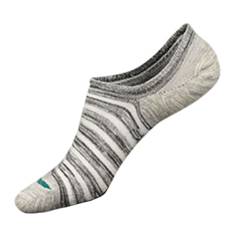 Dark Gray 1 пара силиконовые повседневные Нескользящие комфортные впитывающие пот лодки Аксессуары спортивные кроссовки смесь хлопка невидимые носки для мужчин - Цвет: Dark Gray