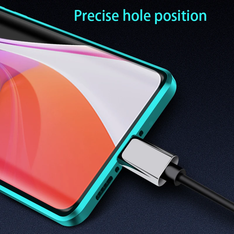 360 металлический магнитный чехол для Xiaomi Redmi Note 9s 8 7 K20 Pro 8T 8A Mi9 Mi10 9T Note10 cc9 A3 cc9e