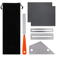 Набор инструментов для гитары lutier(7 шт.), инструмент для чистки и полировки, напильник для Лада+ инструмент для выравнивания Лада+ накладка на гриф