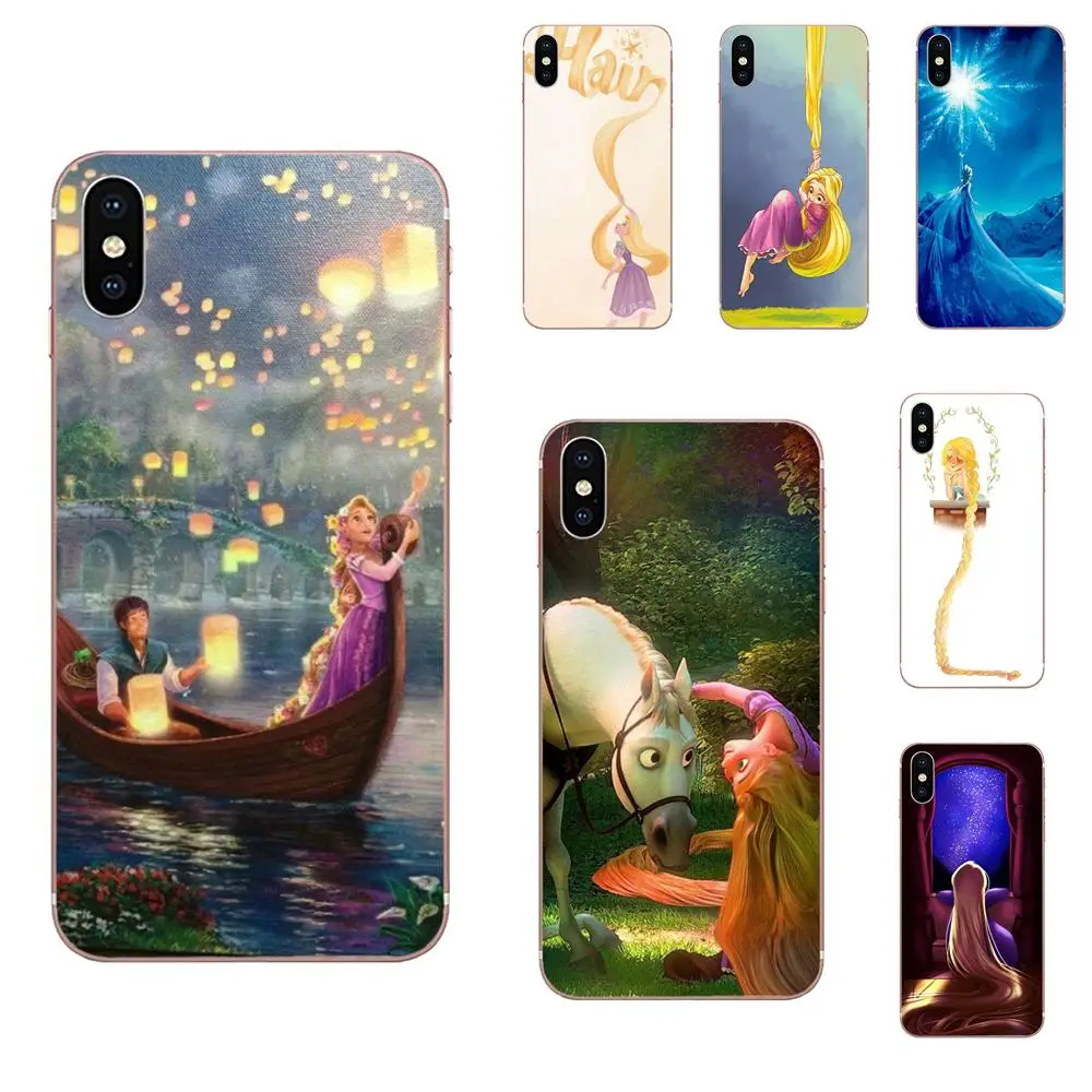 Мягкий чехол для Huawei Honor 4C 5A 5C 5X6 6A 6X7 7A 7C 7X8 8C 8S 9 10 10i 20 20i Lite рro аниме Рапунцель