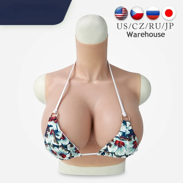 Artificial Silicone Big Breasts Form Fake Boobs H-cup for