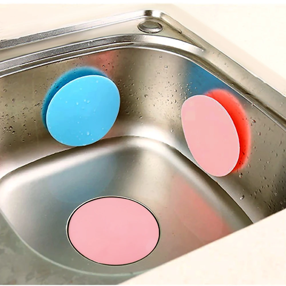 

Sink Deodorant Cover Water Plug Gadgets Kitchen Tools Kitchen Sink Leakproof Plug Suction Cup Silicone Floor Drain Cover
