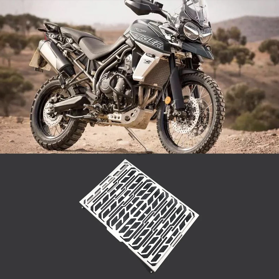 Решетка радиатора Защитная крышка для Triumph Tiger 800/XC/XCX/XRX 2015 2016 2017 2018 2019 охлаждаемая