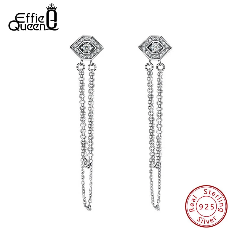 Женские серьги гвоздики из серебра 925 пробы с фианитом|Серьги-гвоздики| |