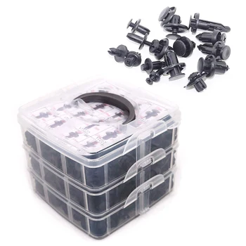 

620Pcs Universal Mixed Auto Fastener Car Bumper Clips Retainer Car Fastener Rivet Door Panel For Fender Liner For All Car