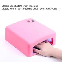 36W Lâmpada LED UV Prego Lâmpada Secador de Unhas Para Todos Os Géis Polonês Luz do Sol Lâmpada Secador Temporizador de Detecção de Infravermelho smart Display LCD Manicure(China)