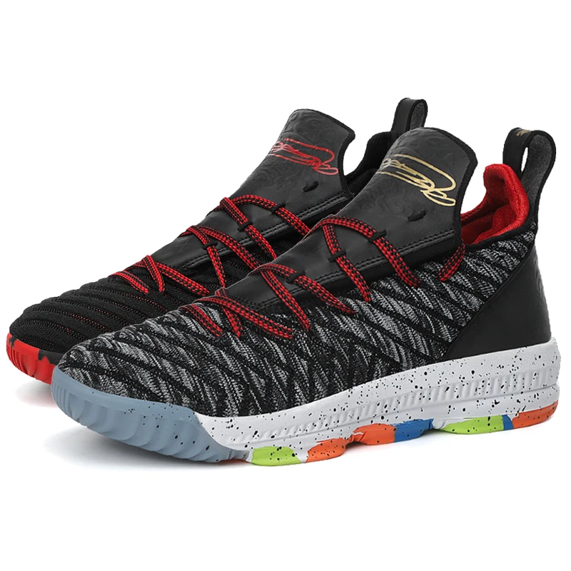 mix color 03 James/мужские баскетбольные кроссовки Lebron, баскетбольные кроссовки с высоким берцем, мужские тренировочные ботильоны, уличная Мужская разноцветная спортивная обувь унисекс - Цвет: mix color 03