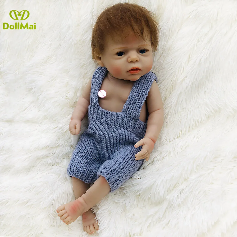 Reborn Dolls 22 дюймов corpo de silicone inteiro для новорожденных, для девочек realista boneca Возрожденный ребенок bathe toy dolls подарок