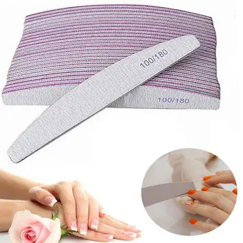 

Nail Art Sanding Buffer 100/180 Grit Nail Files Buffing Manicure Acrylic Gel Files Tools