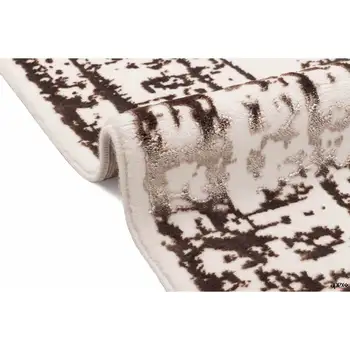 

Apex Prestige 4 'x 6' Wool Brown Area Rug