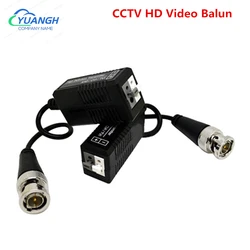 CCTV – Balun vidéo HD 1080P, paire torsadée, BNC, adaptateur émetteur récepteur pour caméra AHD CVI TVI 2MP 