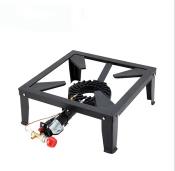 

Outdoor gas stove camping single burner camp stove single burner portable burner gas natural gas burner high power