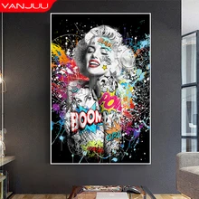 5D DIY Diamond painting Idol Portrait Diamond Mosaic Full Square/Round Diamond Embroidery Home Decor Rhinestones Painting