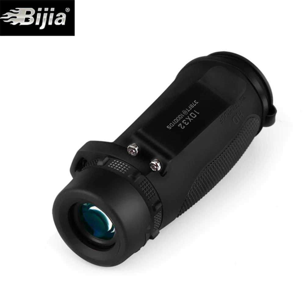 BIJIA настоящий Монокуляр 10x32 HD ночного видения карманный неинфракрасный телескоп 1000 раз