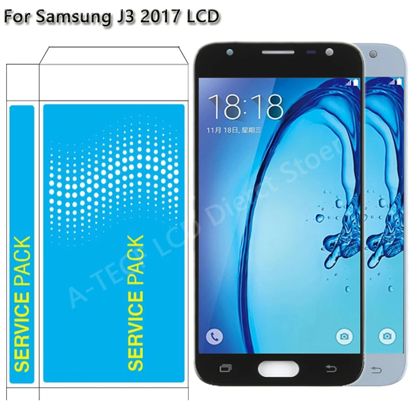 ЖК дисплей с дигитайзером сенсорного экрана для Samsung J3 2017 J330 J330F в сборе Galaxy Pro