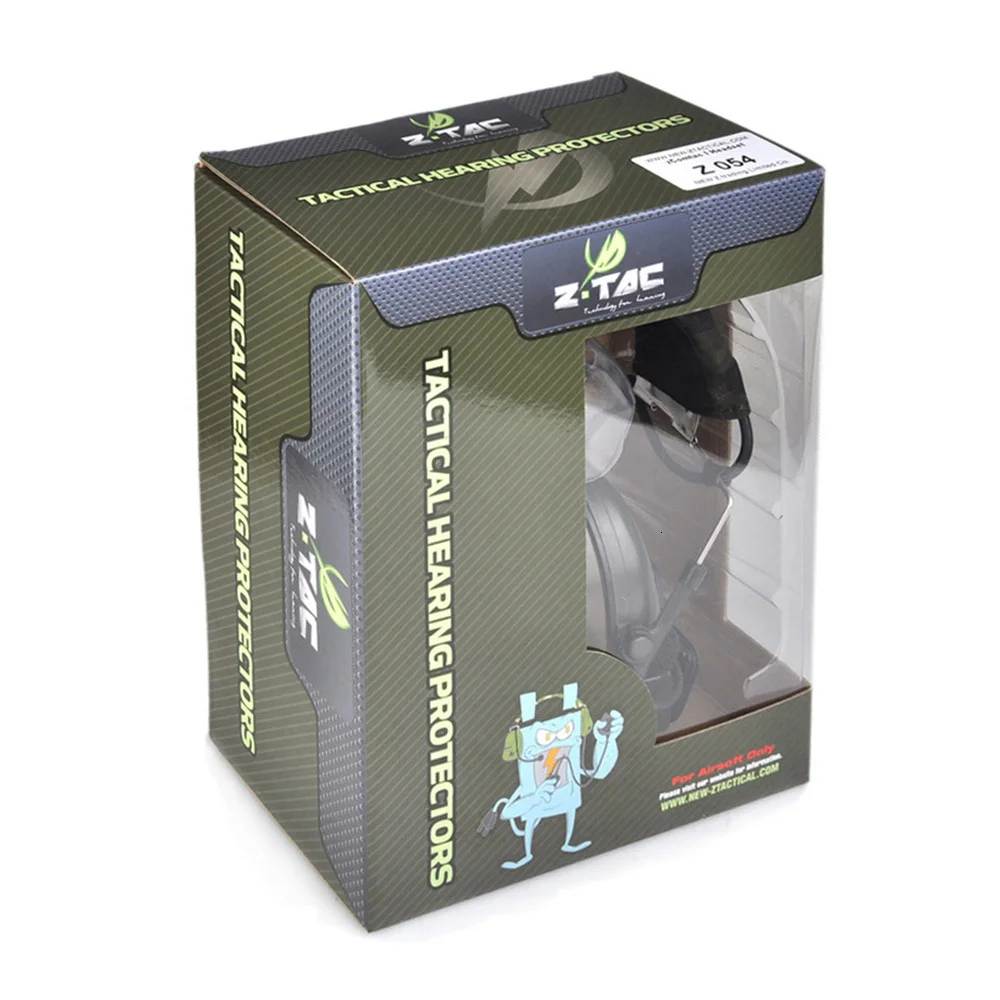 Z-tactical Sordin тактические гарнитуры Airsoft Comtac ZComtac I гарнитура стиль тактическая гарнитура шлем шумоподавление наушники Ptt