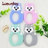 1pcs BPA Free Animal Silicone Teethers  Baby Teething Toy Cartoons Food Grade Silicone Cartoon Nursing Tiny Rod 6