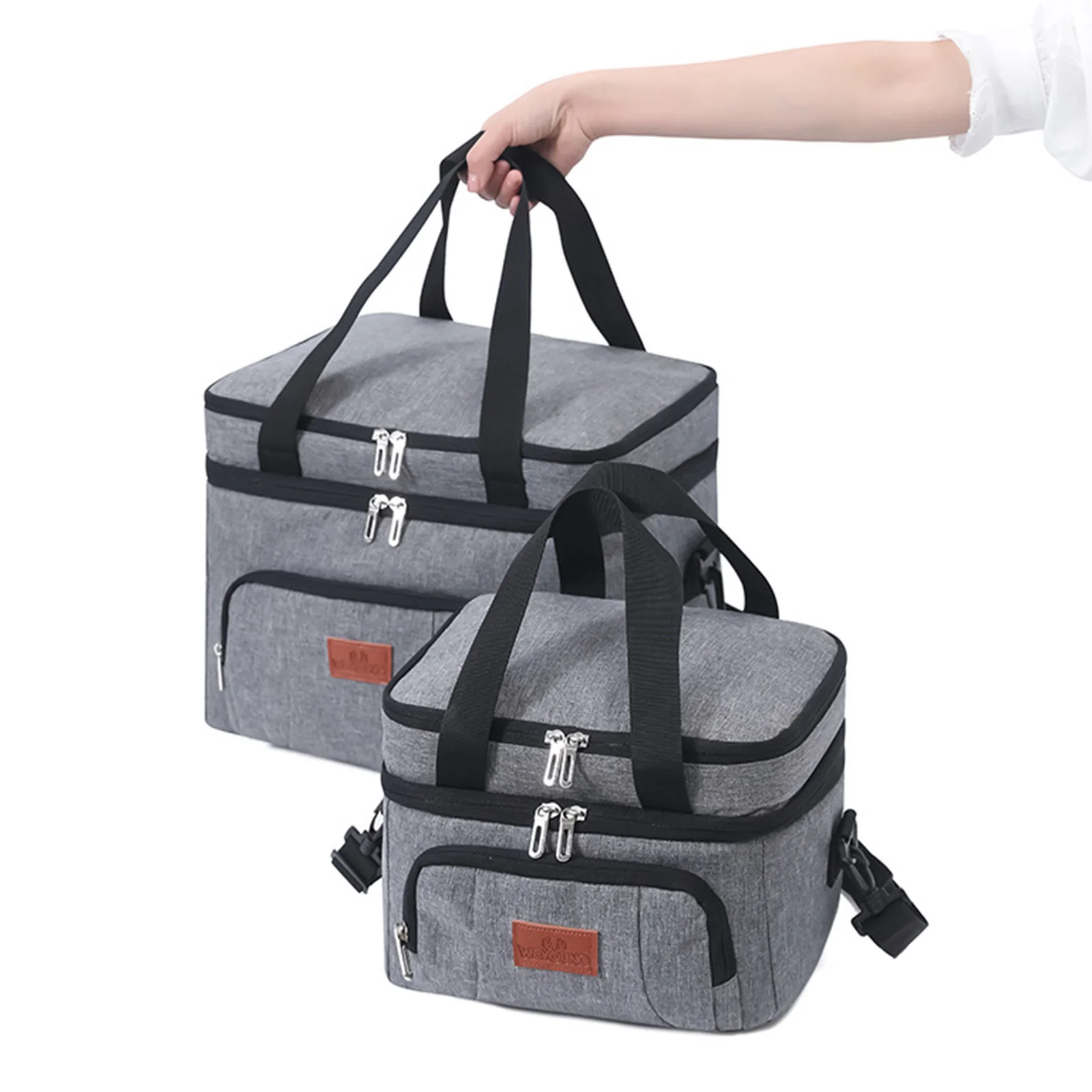 10/15L Insulated Thermal Cooler Lunch Box Storage Bag Food Beverage Fruit Fresh Keeping Storage Bag For Outdoor Camping Picnic