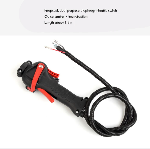 Cavo Acceleratore Per Decespugliatore - Interruttore A Maniglia, Universale, Diametro 26 Mm - Foto 12