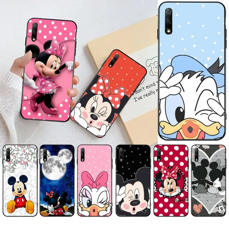 

HPCHCJHM Minnie Mouse Phone Case Cover for Huawei Honor 20 10 9 8 8x 8c 9x 7c 7a Lite view pro
