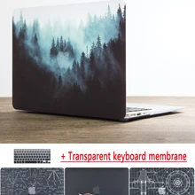 Чехол для ноутбука с принтом Universe для MacBook Air Pro retina 11 12 13 15 дюймов с сенсорной панелью+ чехол для клавиатуры