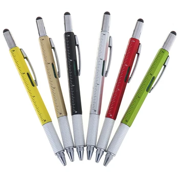 

6 in 1 Multifunction Screwdriver Ballpoint Pen Screen Touch Ballpoint Pen