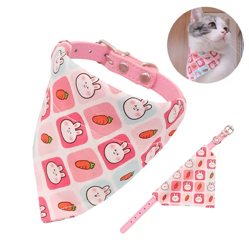 手作りペット製品アジャスタブル犬の首輪子犬トライアングルバンダナ猫よだれかけ子猫唾液タオル日本のスタイルの犬のアクセサリー 首輪 Aliexpress
