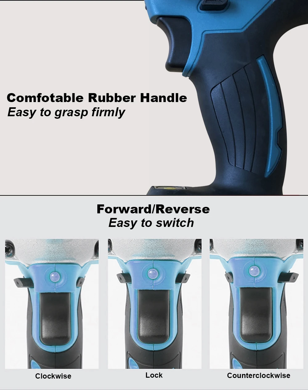 21V 320N.m Brushless Cordless Wrench Electric Impact Socket Wrench 3300rpm 1015 pcs Charging Lithium Battery Inside Power Tools (5)