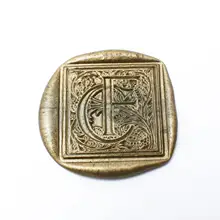 Индивидуальные инициалы с квадратным восковым печатью/Персонализированная квадратная латунная восковая печатка штамп/индивидуальная восковая печать штамп/Свадебный Воск ста