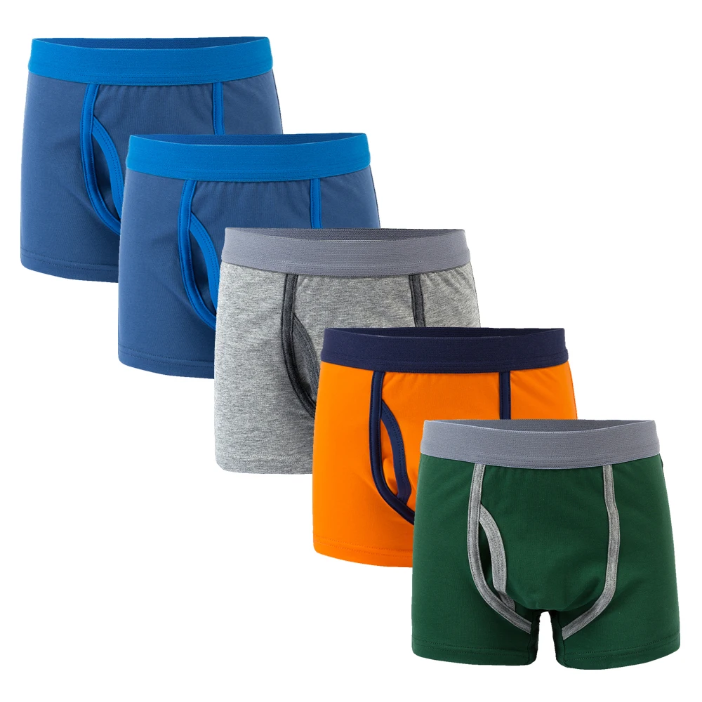 

1 pcs 2 to 12 years Boys panties kids solid color underwear panties kids cotton Panties children boxers briefs panties for boys