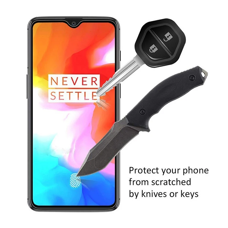 2 шт. 9D Защитное стекло для Oneplus 7 7T пленка для телефона закаленное стекло для Oneplus 6T 6 Защитная пленка для экрана стекло