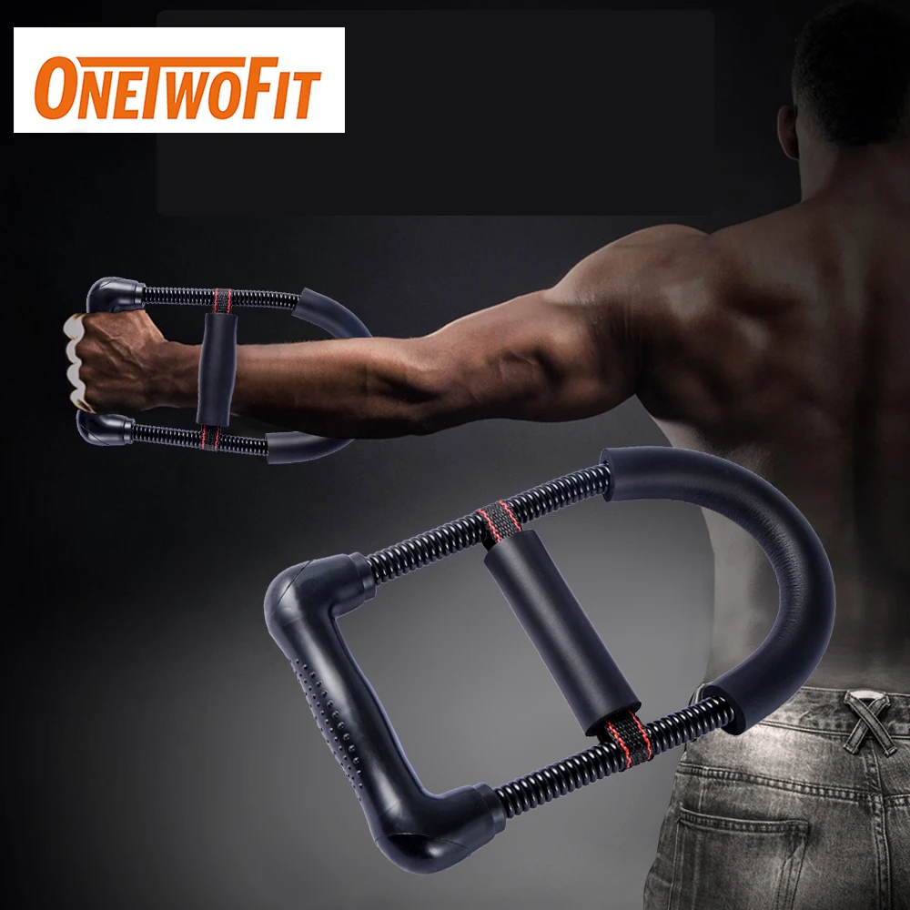 

Gym Fitness Equipment Hand Grip Exerciser Trainer Anti-slide Hand Wrist Power Strength Training Forearm Exerciser Indoor Sport