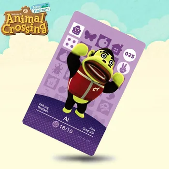 

025 Al Animal Crossing Card Amiibo Cards Work for Switch NS 3DS Games