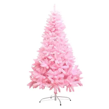 

1.2M Cherry Blossom Pink Christmas Tree Home Decorations Kids Gift Lovely Xmas Artificial Tree For Christmas New Year Party