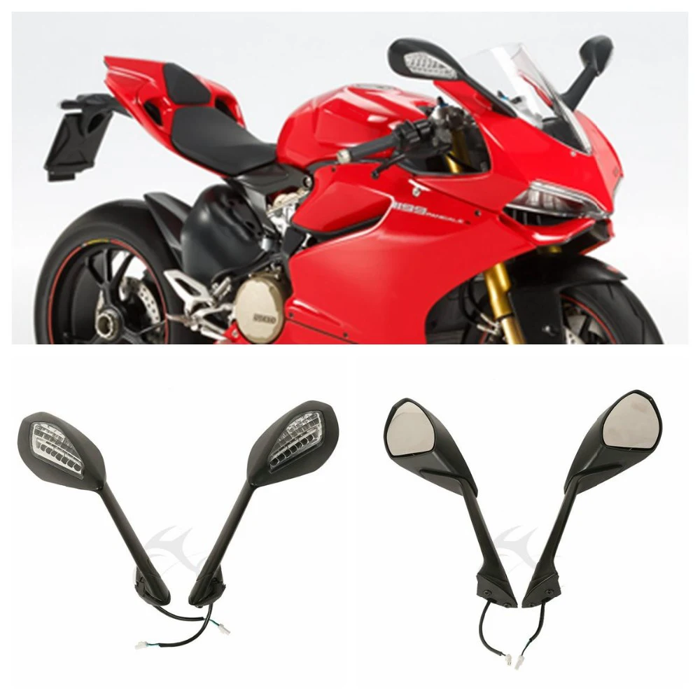Зеркала заднего вида с указателем поворота для Ducati Panigale 1199 S R 12 13 14 899 2014 2015 |