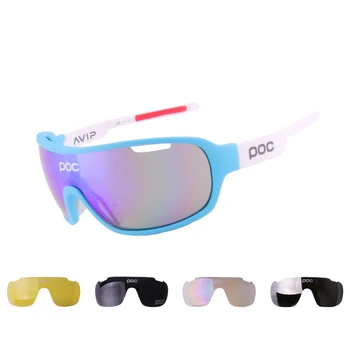 

4 lens Sale Goggles Cycing Sunglasses Polarized Men Sport Road Mtb Mountain Bike Glasses Eyewear