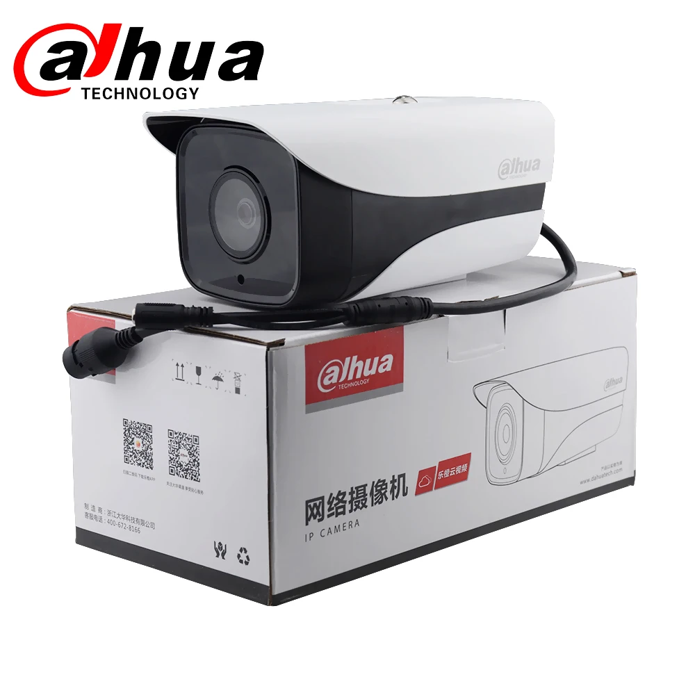 Dahua IP камера IPC-HFW4433M-I2 Поддержка ONVIF 4MP 80 м ИК диапазон H.265 обнаружения IP67 пуля камера с кронштейном 4 шт./лот