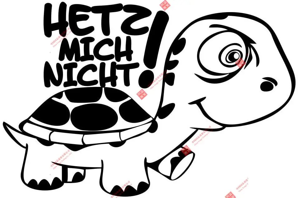 

Personality Car Sticker Turtle Car Sticker Car Tattoo Racing Motorcycle Helmet Stickers
