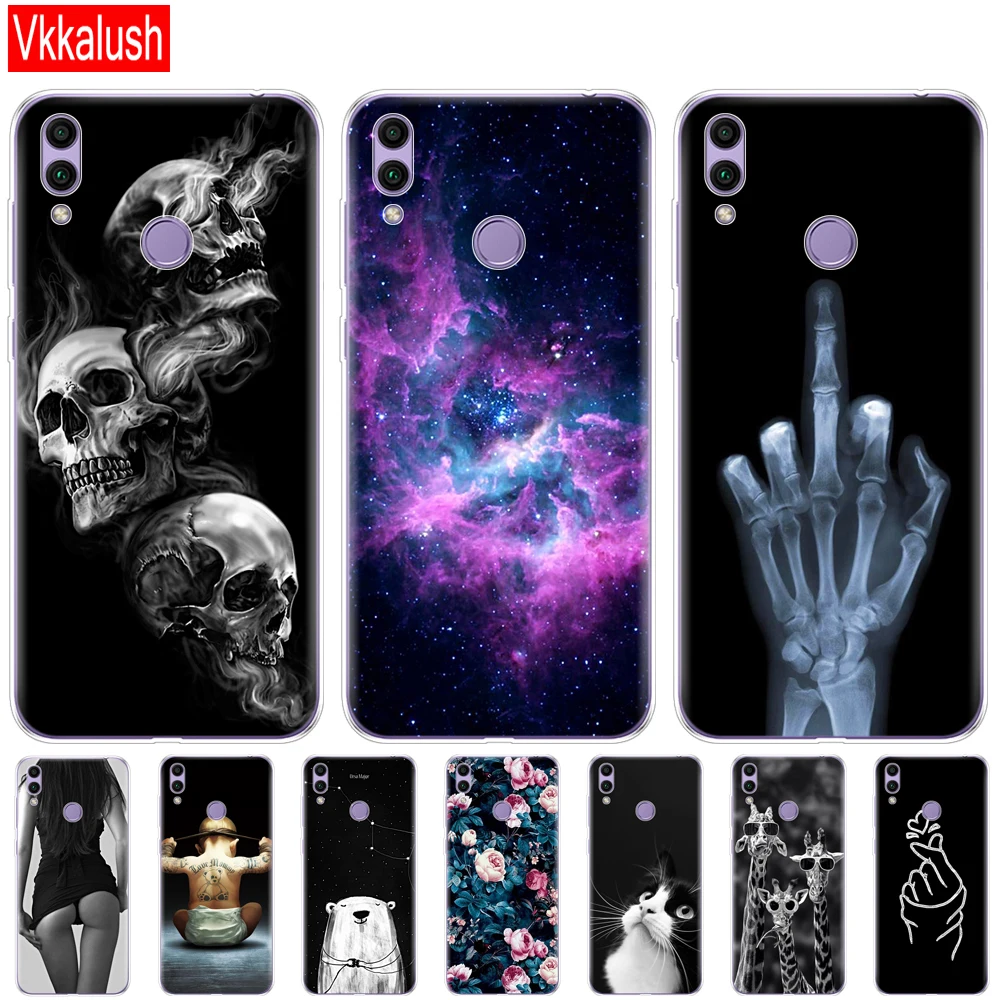 Silicon Soft TPU Back Case For Huawei Honor 8C 6.26'' Inch Protect Phone Cover 8c Shell Coque | Мобильные телефоны и