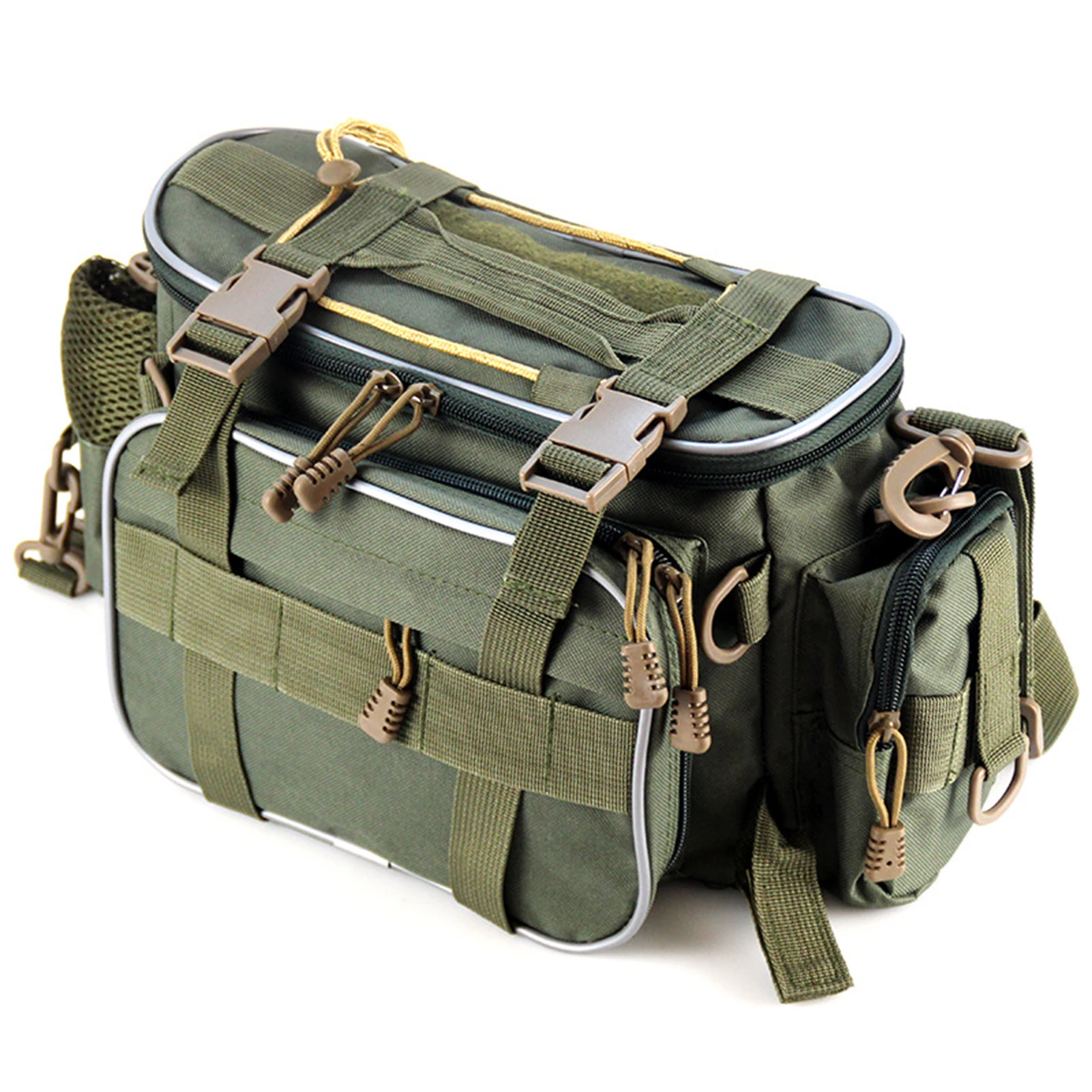 Fishing Tackle Bag Fishing Gear Storage Bag Organizer Waist Bag