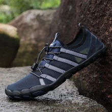 Уличная обувь для водных видов спорта; Мужская обувь; женская обувь для плавания; дышащая Ультралегкая пляжная обувь с пальцами; Zapatos de hombre