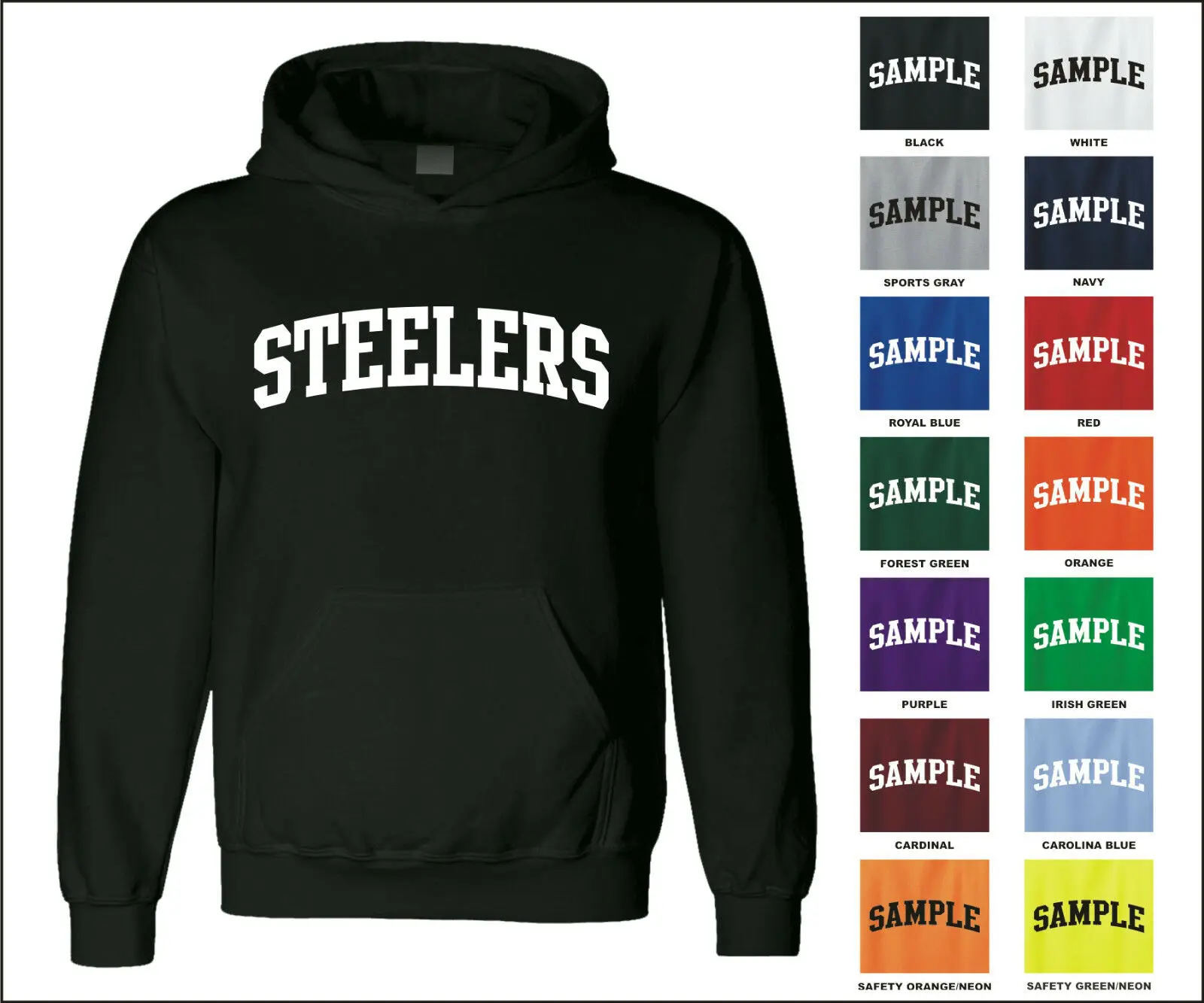 steelers jersey hoodie