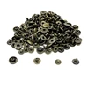 8mm Snap Buttons Rivet Sewing repair Silver/Golden/Black/Bronze Metal snap fastener clasp Children's clothing button Belt buckle 1