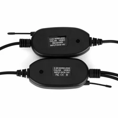 2.4G Wireless Video Transmitter Receiver Kit for Car Rear View Camera and DVD Monitor Screen Reverse Backup Rearview Cam (7)