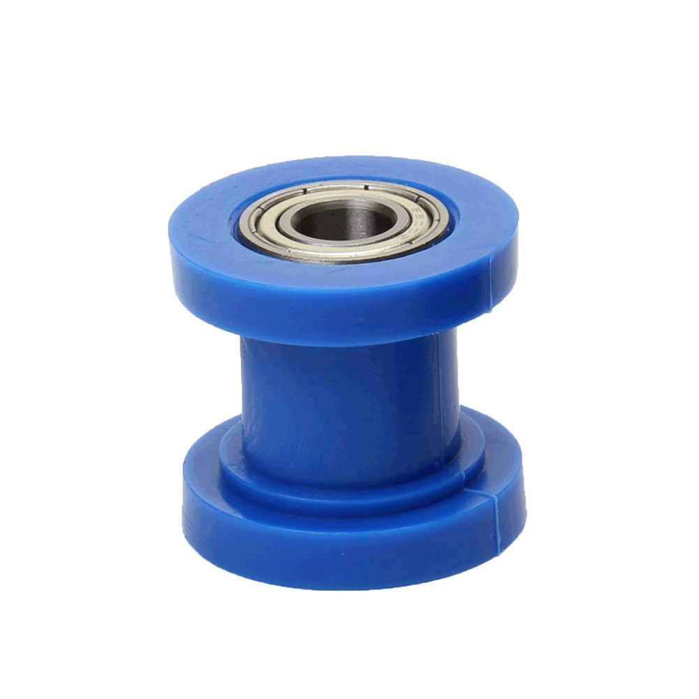 Chain Roller Slider Guide 8/10mm Wheel Tensioner Guide Drive Chain Roller Pulley For ATV CRF CR XR Enduro Motorcycle Pit Dirt Mini Bik Motocross Dirt Bike