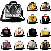 Тетрадь через плечо для портативного компьютера ручная сумка для переноски красочные 10,1 11,6 12 13,3 14 15,4 15,6 1" ноутбук Chromebook ПК плечевой ремень Чехол