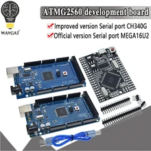 Mega2560 mega 2560 r3 ATmega2560-16AU ch340g avr placa de desenvolvimento usb mega2560 para arduino