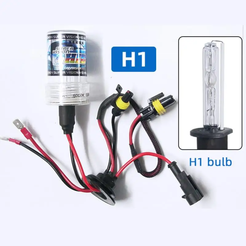 2 шт. ксеноновых фар, Высокопрочная конструкция лампы 12V 35W 6000K H1 H3 H7 H11 9005 9012 D2H фар автомобиля Замена балласт костюм
