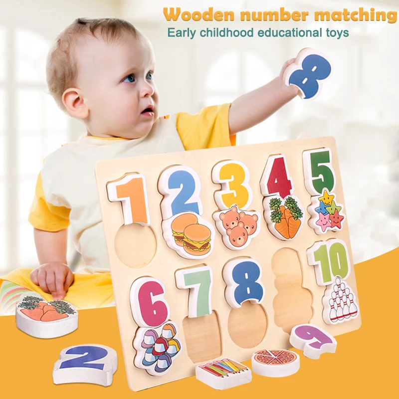 Ephex Durable Wooden Education Learning Board Novelty 2 in 1 Beginning Ability 3d Puzzle Practical Geometric Model