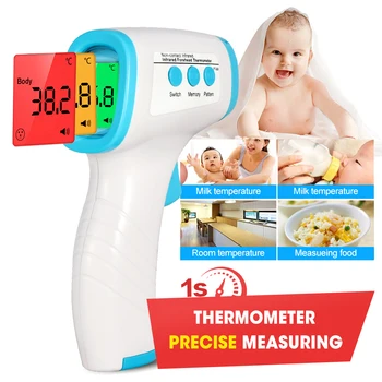 

Non-contact Infrared Thermometer Forehead High-Precision Temperature Measure Tool Digital Temperature Gun Non Contact